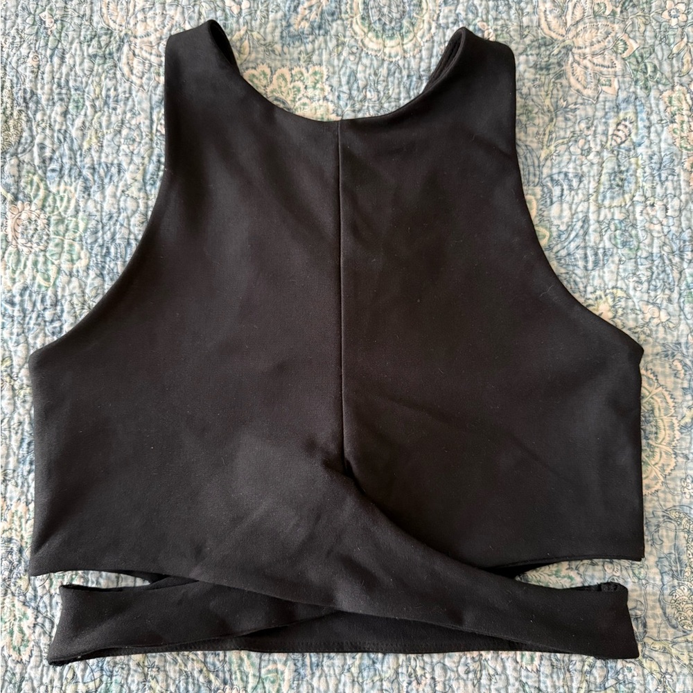 Becco Black Sports Bra